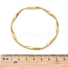 304 Stainless Steel Twisted Bangles for Women LS-BJEW-Q040-07G-3