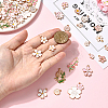 80Pcs 20 Styles Alloy Enamel Pendants ENAM-SC0007-05-4