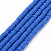 Handmade Polymer Clay Bead Strands CLAY-T002-4mm-67-1