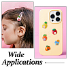 70Pcs 7 Styles Cartoon Opaque Resin Cabochons RESI-FH0001-61-6
