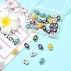 30Pcs Alloy Enamel Beads ENAM-FS0003-56-8