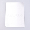 Aluminum Blank Sheets AJEW-WH0021-97B-1