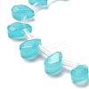 Dyed Natural Amazonite Beads Strands G-Q167-A11-02-3