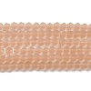 Imitate Austrian Crystal Frosted Glass Beads Strands EGLA-A039-T6mm-MD12-1