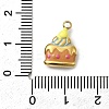 304 Stainless Steel Enamel Pendants STAS-I355-12G-02-3