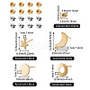 304 Stainless Steel Stud Earring Findings STAS-YS0001-08-7