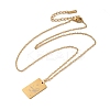 Golden 202 Stainless Steel Constellation Pendants Necklaces NJEW-K380-02G-01-2