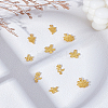 10Pcs 5 Styles Rack Plating Alloy Pendants FIND-LP0005-56-1