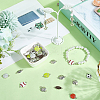 66Pcs 11 Styles Sports Theme Alloy Enamel Connector Charms ENAM-SC0006-65-3