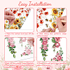 3 Sheets 3 Styles PVC Waterproof Decorative Stickers DIY-WH0404-068-3