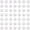 800Pcs Transparent Plastic Beads KY-SP0001-52B-6
