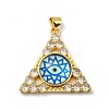 Real 18K Gold Plated Brass Pendants KK-L209-007G-07-1