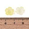 Transparent Plastic Bead Caps KY-Q005-02A-02-4