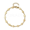 304 Stainless Steel Link Bracelets BJEW-Z132-02G-4