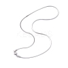 Non-Tarnish 304 Stainless Steel Snake Chains Necklaces NJEW-O058-28P-3