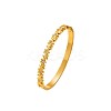 304 Stainless Steel Micro Pave Clear Cubic Zirconia Star Hinged Cuff Bangles for Women WG9322F-02-6