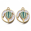 Alloy Enamel Pendants ENAM-T011-115-NR-2