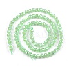 Electroplate Glass Beads Strands EGLA-B013-01A-AB02-2