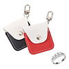 4Pcs 2 Colors PU Imitation Leather Coin Bags AJEW-GL0002-51-1