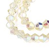 Transparent Glass Beads Strands LS-EGLA-N021-4mm-07-3