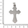Tarnish Resistant 304 Stainless Steel Big Pendants STAS-E449-34P-3