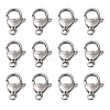 Tarnish Resistant Polished 304 Stainless Steel Lobster Claw Clasps LS-STAS-R072-08A-1