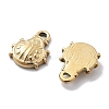 PVD Vacuum Plating 304 Stainless Steel Charms STAS-R130-15G-2