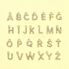 26Pcs 26 Styles Golden Tone Alloy Rhinestone Pendants FIND-FS0003-26-7