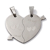 201 Stainless Steel Pendants STAS-Q342-46P-1