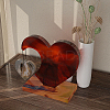 DIY Silicone Double Heart Photo Display Decoration Molds SIMO-PW0011-29-1