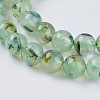 Natural Prehnite Beads Strands LS-G-G457-8mm-03-4