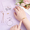 DIY Word Mom Link Slider Bracelet Making Kit DIY-UN0003-70-2