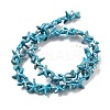 Synthetic Turquoise Dyed Beads Strands G-P507-04O-4