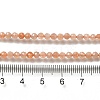 Natural Peach Moonstone Beads Strands G-J400-E16-02-3MM-01-5