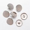 Alloy Shank Buttons BUTT-D054-11.5mm-05P-1