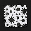 Opaque Acrylic Pendants SACR-P014-12A-2