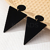 Triangle Acrylic Dangle Stud Earrings FS-WG90AB3-02-1