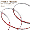 PVC Car Interior Moulding Trim AJEW-WH0459-85B-4