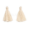 Polycotton(Polyester Cotton) Tassel Pendant Decorations LS-FIND-S228-30-1