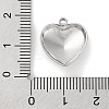 Anti-Tarnish 304 Stainless Steel Pendants STAS-D194-11S-3