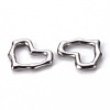 Non-Tarnish 304 Stainless Steel Linking Rings STAS-T052-19A-P-2