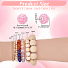 20pcs 10 colors Resin Rhinestone Beads RESI-CA0001-58-4