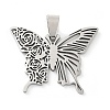 Non-Tarnish 201 Stainless Steel Pendants STAS-A090-03P-1
