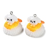 Opaque Resin Imitation Food Pendants RESI-P031-A01-1