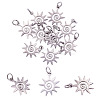 201 Stainless Steel Charms STAS-CJC0007-01-3