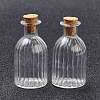 Glass Cork Bottles LS-AJEW-O032-07-2