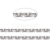 304 Stainless Steel Cable Chains CHS-D033-03P-01-2