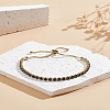 1Pc Brass Micro Pave Cubic Zirconia Slider Bracelets for Women BJEW-LP0001-16-3