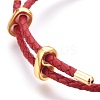 Leather Bracelet Making MAK-E665-11A-2