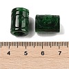 Natural Myanmar Jade/Burmese Jade Carved European Beads G-E418-28-01-3